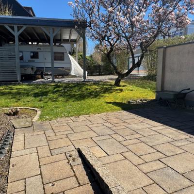 23. Terrasse Vom Wohnzimmer Eben